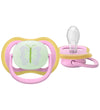Philips Avent Gloeiende spenen - 2-pack - Ultra Air - Roze/Groen - Philips Avent - 6-18 mnd - Fopspenen