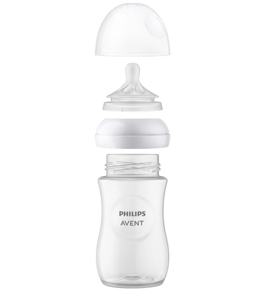 Philips Avent Babyflesjes - 3-pack - Natural Reactie - 260 ml - - Philips Avent - OneSize - Babyflesjes