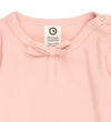 Müsli Romper l/s - Rib - Cozy Ik Frill - Blush - Müsli - 1 jaar (80) - Rompers Lange Mouw