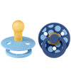 BIBS Studio Colour Fopspenen - Maat 1 - Rond - 2-pack - Breeze/C - BIBS - 0-6 mnd - Fopspenen