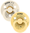 BIBS x MOOMIN Colour Fopspenen - Maat 3 - Rond - 2-pack - Ivory/ - BIBS - 18+ mnd - Fopspenen