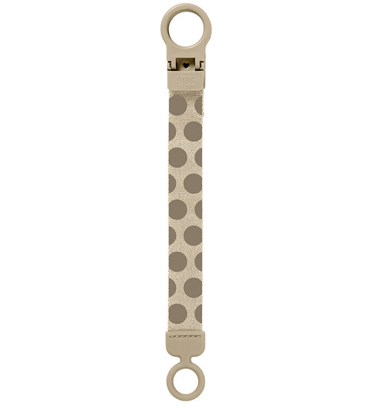 BIBS Studio Speenketting - Clip Loop - Vanilla Dark Oak - BIBS - OneSize - Speenkettingen