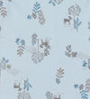 Joha Babymuts - Wol/Zijde - Blauw m. Naturel - Joha - 37 cm - Babymutsen