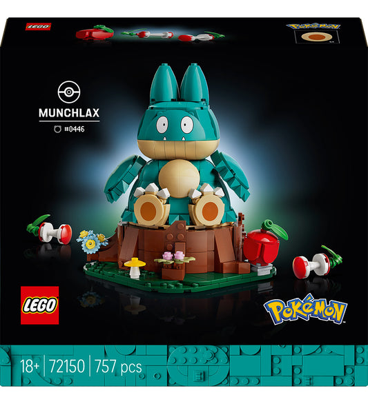 LEGO® Pokémon™ - Munchlax 72150 - 757 Onderdelen - LEGO® - OneSize - Blokken