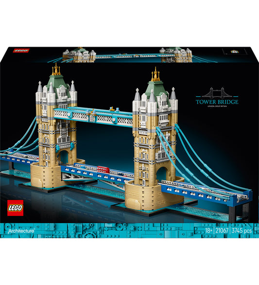 LEGO® Architectuur - Tower Bridge 21067 - 3745 Onderdelen - LEGO® - OneSize - Blokken