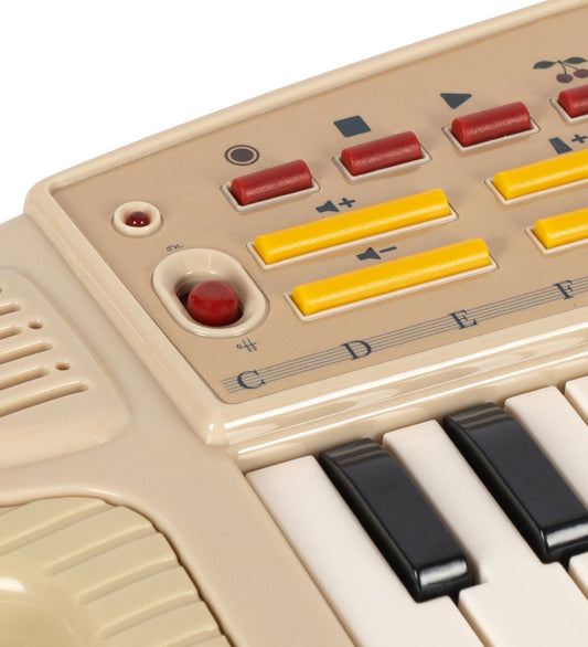 Konges Sløjd Toetsenbord - 46 cm - Lemon - Konges Sløjd - OneSize - Muziekinstrumenten