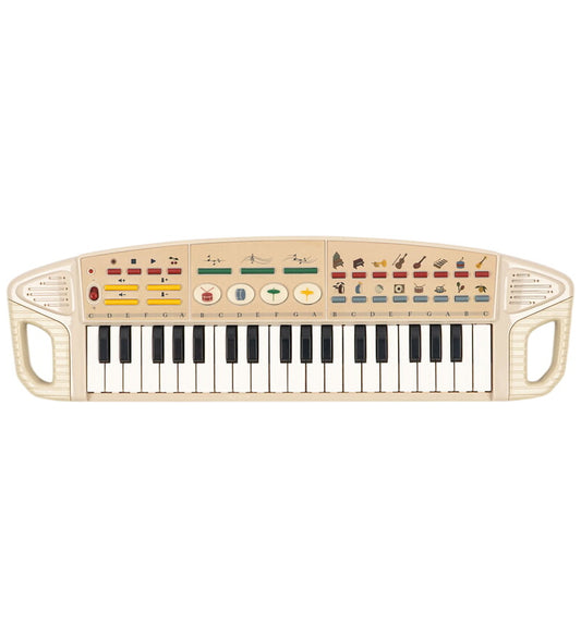 Konges Sløjd Toetsenbord - 46 cm - Lemon - Konges Sløjd - OneSize - Muziekinstrumenten