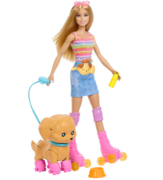 Barbie Pop - Huisdier Skate N Ren Pup - Barbie - OneSize - Poppen