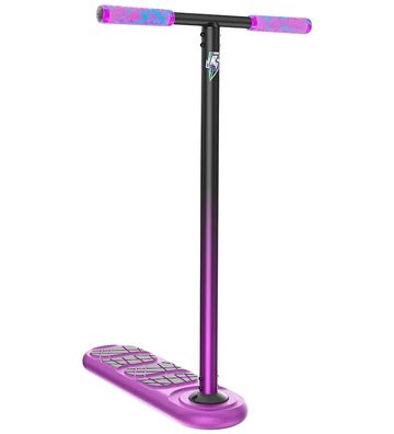 Indo Trampolinefiets - Kickstarter-spanning - Paars - Indo - OneSize - Steps
