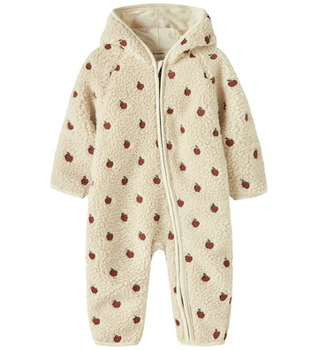 Lil' Atelier Fleece Pak - Teddy - NbfNalo Loose - Tortelduif/AP - Lil Atelier - 74/80 - Fleece Pakken