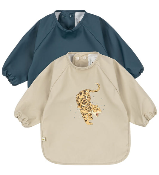 Konges Sløjd Schorten - PU - 2-pack - Tijger Ruggito - Konges Sløjd - 18-36 mnd - Schorten