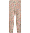Wheat Leggings - Jules - Grey Cloud Bloemen - Wheat - 6 jaar (116) - Puzelmatten
