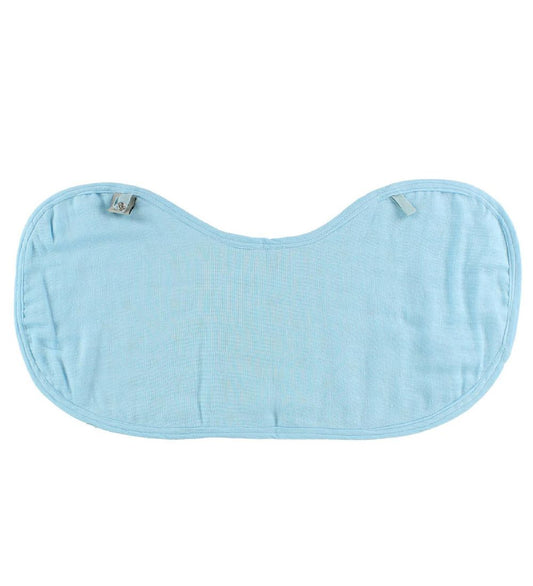 Småfolk Slabbetjes - Lichtblauw m. Zilveren Appels - Småfolk - OneSize - Slabbetjes