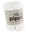 Pippi Washanden - 4-pack - Wit - Pippi Baby - OneSize - Washandjes