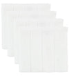 Pippi Washanden - 4-pack - Wit - Pippi Baby - OneSize - Washandjes