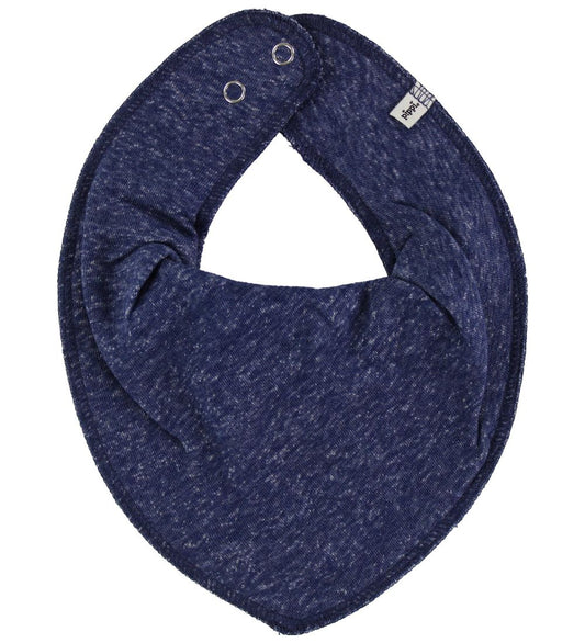 Pippi Babyslabbetje - Puntig - Navy Gevlekt - Pippi Baby - OneSize - Kwijlsjaaltjes