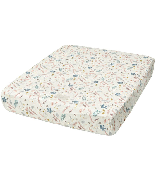 Cam Cam Aankleedkussenhoes - Pressed Leaves Rose - Cam Cam - OneSize - Aankleedkussenhoezen
