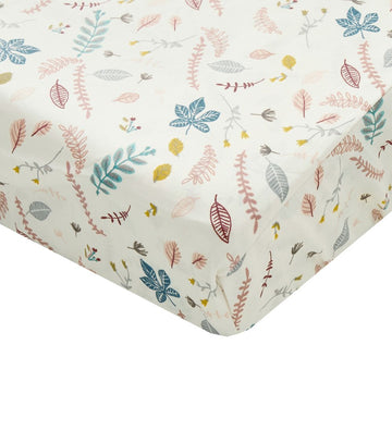 Cam Cam Aankleedkussenhoes - Pressed Leaves Rose - Cam Cam - OneSize - Aankleedkussenhoezen