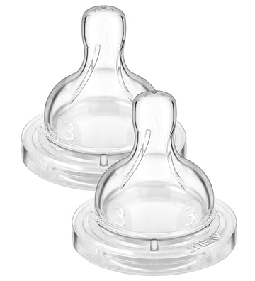 Philips Avent flessenspeen - 2-pack - Classic+ - Medium Flow - Philips Avent - OneSize - Flessenspenen