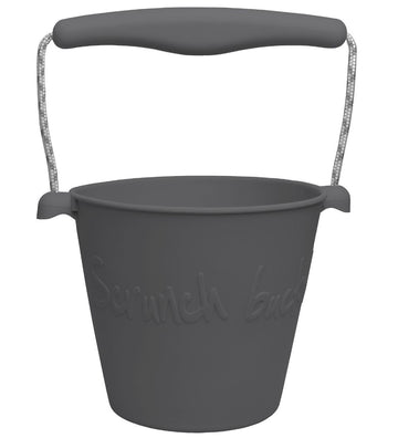 Scrunch Emmer - Silicone - 13 cm - Donkergrijs - Scrunch - OneSize - Emmers