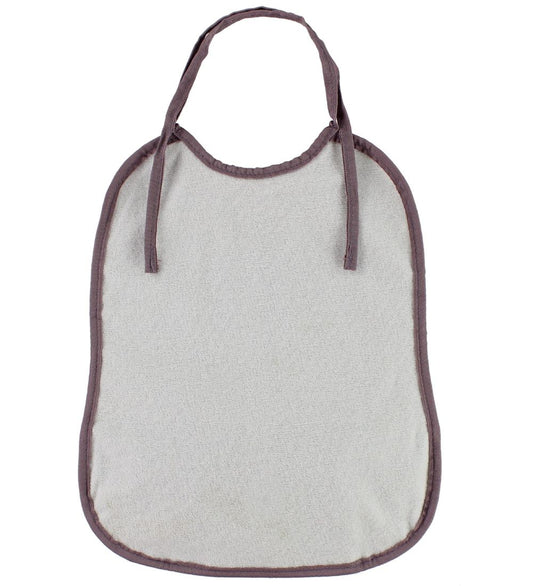 Smallstuff Slab met voedselopvanger - Groot - Dusty Paars m. Bla - Smallstuff - OneSize - Slabbetjes