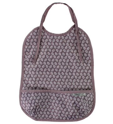 Smallstuff Slab met voedselopvanger - Groot - Dusty Paars m. Bla - Smallstuff - OneSize - Slabbetjes
