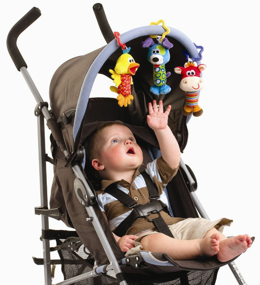 Playgro Hangspeeltje - 3-pack - Tinkle Trio - Playgro - OneSize - Wagenspanner