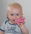 Oopsy Natuurlijk Rubberen Bijtring - Natuurlijk Rubber - Roze - Oopsy - OneSize - Bijtringen