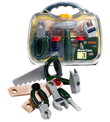 Bosch Mini Gereedschapskit - Speelgoed - Donkergroen - Bosch Mini - OneSize - Gereedschap
