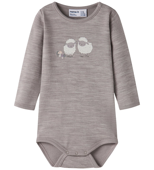 Name It Romper l/s - NbnWup - Satelliet - Name It - 68 - Rompers Lange Mouw