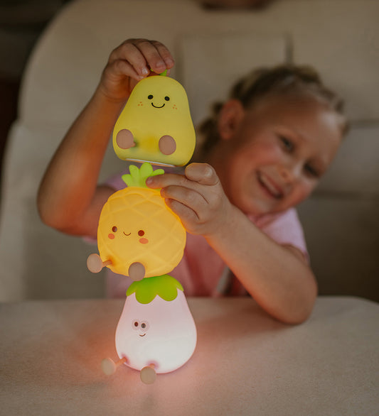 Marys Nachtlampen - LED - 3-pack - Fruit Team - Mary´s - OneSize - Nachtlampen