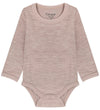 CeLaVi Romper l/s - Mocha Meringue Melange - CeLaVi - 70 - Rompers Lange Mouw