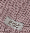Huttelihut Babymuts - Wol - Woodrose m. Pom-Pom - Huttelihut - 3-6 mnd - Babymutsen
