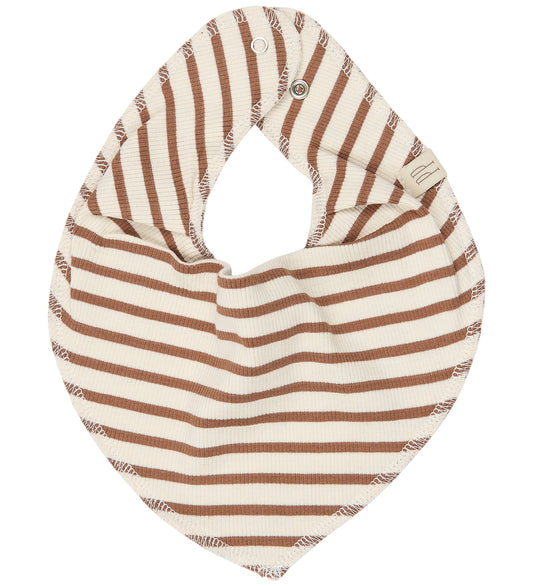 Petit Piao Slabbetjes - 2-pack - PPSky - Rawhide Striped - Petit Piao - OneSize - Slabbetjes