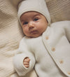 Huttelihut Babymuts - Wolvlies - Tofu - Huttelihut - 1-2 jaar (80-92) - Babymutsen