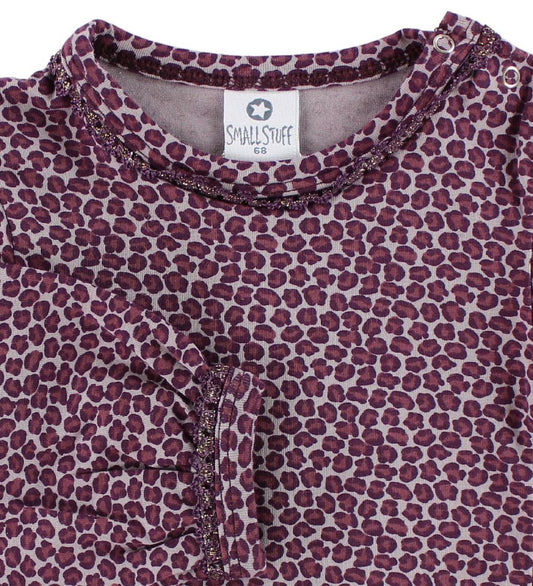 Smallstuff Romper l/s - Paars Leo - Smallstuff - 62 - Rompers Lange Mouw