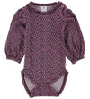 Smallstuff Romper l/s - Paars Leo - Smallstuff - 62 - Rompers Lange Mouw