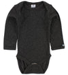 Smallstuff Romper l/s - Antraciet Gevlekt m. Olifanten - Smallstuff - 74 - Rompers Lange Mouw