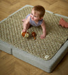 by KlipKlap Vouwbare matras - 4 vouwen - 100x100 cm Beige/Zand - by KlipKlap - OneSize - Matrassen