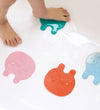 Quut Grippi - Jellyfish 16 stk - Multi Kleuren - Quut - OneSize - Douchematten