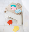 Quut Grippi - Jellyfish 16 stk - Multi Kleuren - Quut - OneSize - Douchematten