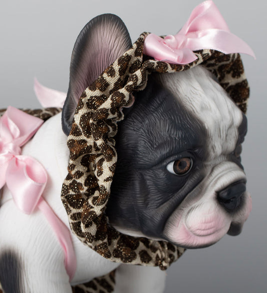 Asi Pop - 32 cm - Lily De Bulldog - Jubileumeditie - Leopard - Asi - OneSize - Poppen