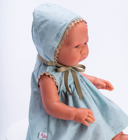 Asi Pop - 43 cm - Maria - Sterren op Blue Achtergrond - Asi - OneSize - Poppen