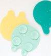 Quut Badspeelgoed - 8 Onderdelen -Grippi - Jellyfish - Muntachti - Quut - OneSize - Badspeelgoed
