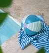 Quut Strandbal - 30 cm - Ocean Blue - Quut - OneSize - Strandballen