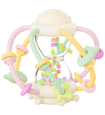 Tiny Tot Activiteitsrammelaar - Pastel - Tiny Tot - OneSize - Ramelaren