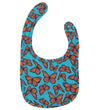 DYR-Cph Slabbetjes - AnimalMunchie - Turquoise Flutter - DYR-Cph - OneSize - Slabbetjes