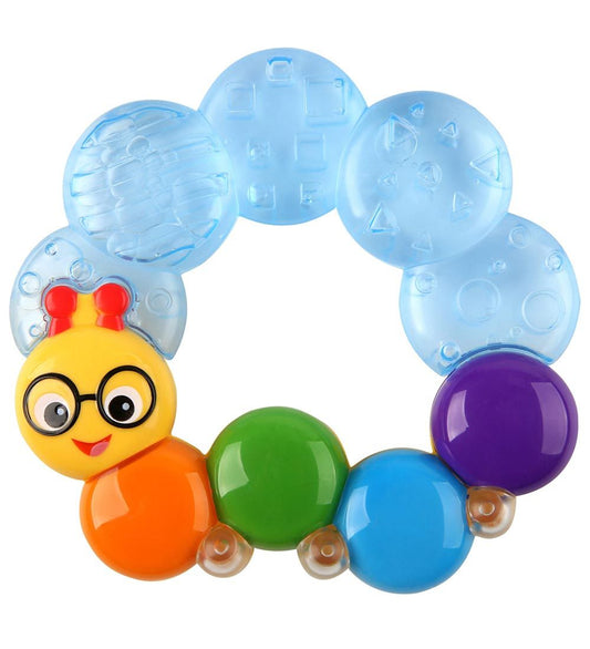 Baby Einstein Bijtratel - Rups Water Bijtring - Baby Einstein - OneSize - Ramelaren