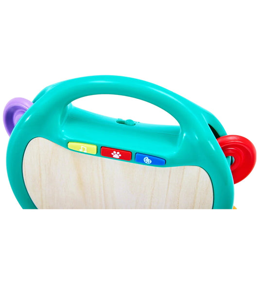 Hape Tamboerijn - Pixelz Shake & Tap - Hape - OneSize - Muziekinstrumenten