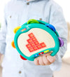 Hape Tamboerijn - Pixelz Shake & Tap - Hape - OneSize - Muziekinstrumenten